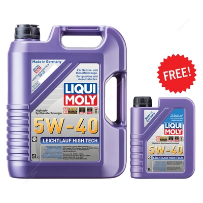 Liqui Moly Leichtlauf High Tech 5W-40 Engine Oil 5 Litre