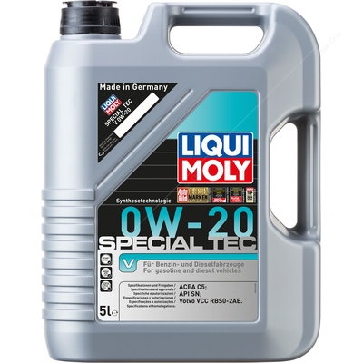Liqui Moly Special Tec V 0W-20 Synthetic Technology Engine Oil 5 litre