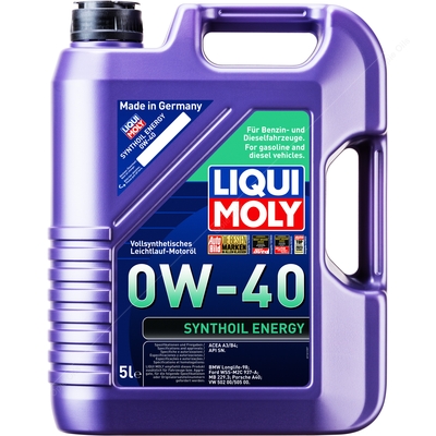 Liqui Moly Synthoil Energy 0W-40 Fully Synthetic Engine Oil 5 litre