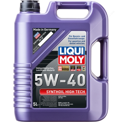 Liqui Moly Synthoil High Tech 5W-40 Fully Synthetic Engine Oil 5Litre