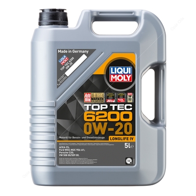 Liqui Moly Top Tec 6200 0W-20 Synthetic Technology Engine Oil