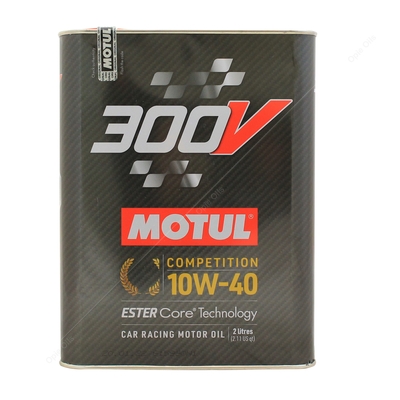 Motul 300V Competition 10W-40 Ester Core Technology Racing Car Engine Oil 2L