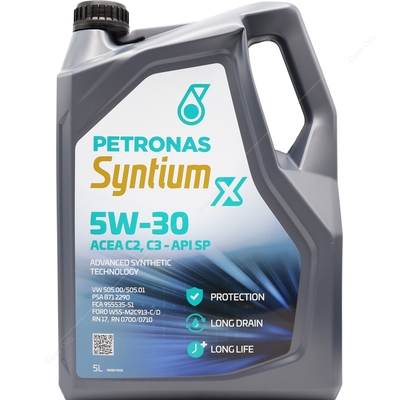 PETRONAS Syntium X 5W-30 Fully Synthetic Car Engine Oil 5L