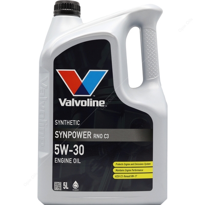 Valvoline SynPower RNO C3 SAE 5W-30 Premium Grade Synthetic Engine Oil
