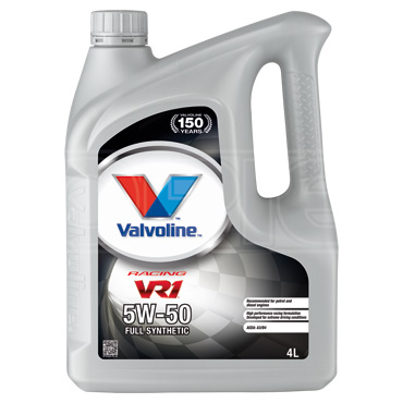 Valvoline VR1 Racing 5w-50 Premium Synthetic Engine Oil