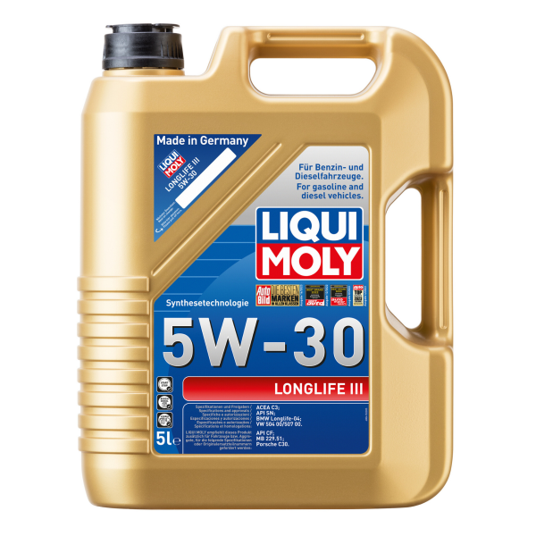 Liqui Moly 20820 Longlife III 5W-30 Engine Oil - 1 Litre